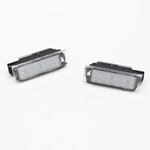 Luces matrícula Megane 2 kit de iluminación trasera para Clio y Laguna 3 3
