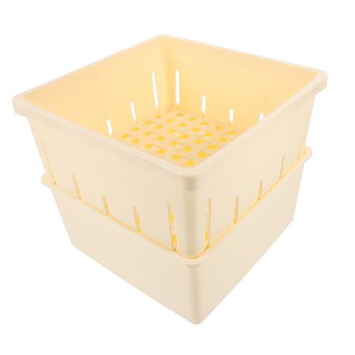 Unomor Tofu Mould Kit Easy Use Bean Curd Press for Homemade Tofu Cheese Reusable Kitchen Tool for Beginners Cost-saving User-friendly