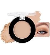 HHLTOH Single Matte Eyeshadow Makeup Palette, Neutral Dark Brown Eyeshadows Singles, Monochrome E...