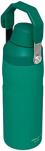 Image of Stanley IceFlow Fast Flow Water Bottle 16 oz | Angled Spout Lid | Lightweight and Leakproof for Travel and Sports | Insulated Stainless Steel | BPA-Free | Alpine
