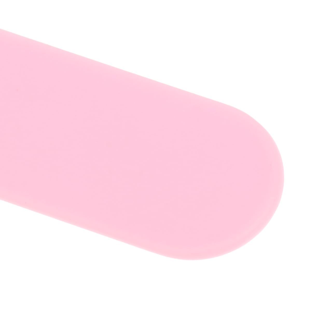 Lot de 25 abaisse-langues en plastique pour travaux manuels, spatules à la bouche - Rose