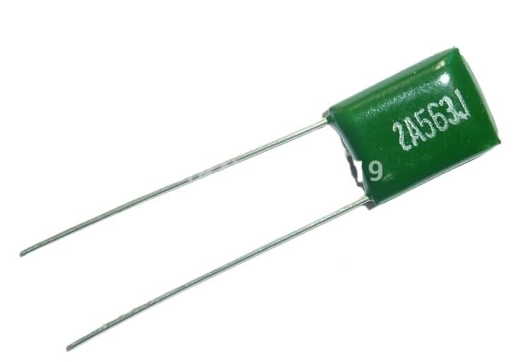 Mylar Film Capacitor 100V 2A563J 0.056uF 56nF 2A563 5% Polyester Film capacitor Electrolytic capacitor(1000pcs)