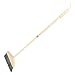 SOLUSTRE Indoor Broom Soft Broom Wooden Long Handle Broom Lawn Liquid Bristle Hair Camping Broom House Broom