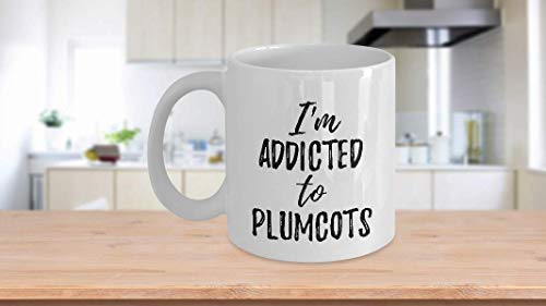 I\'m Addicted To Plumcots Mug Funny Food Lover Gift Coffee Tea Cup Large 15 oz - Thumbnail 3