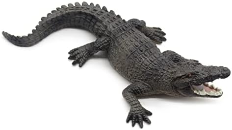 Solid Sea Animals Educational Toys,Simulation Ocean Shark Sea Creature Toy for Toddlers Kids (Alligator)