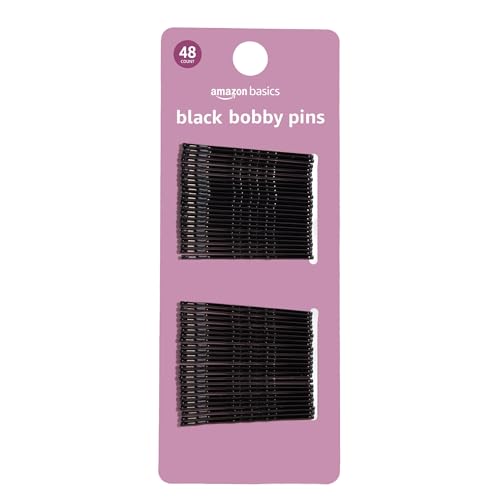 Amazon Basics No Slip Bobby Pins 48 Count