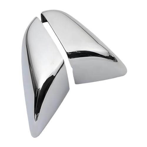 Cadre de rétroviseur Tesla Model X en ABS chrome argent haut de gamme
