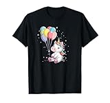 Cute Unicorn with Balloons