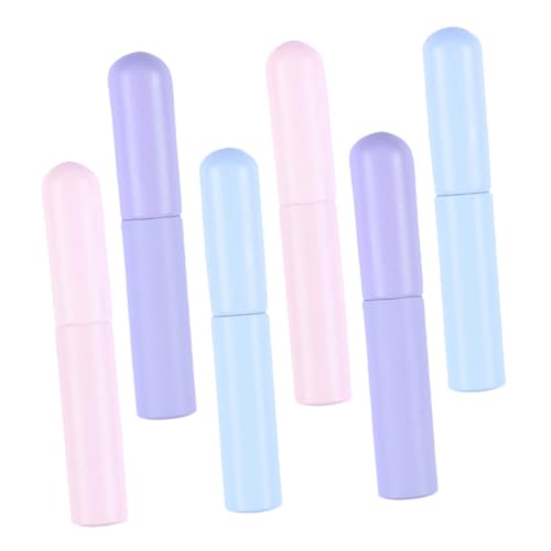 Brochas para labios de silicona Alipis con tapa para evitar manchas en el bolso