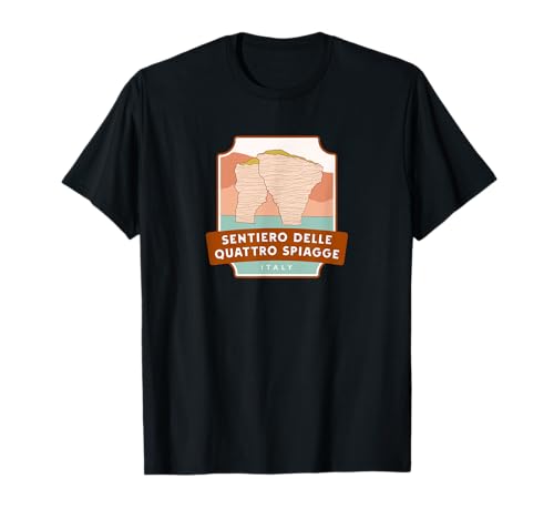 Photo de Sentiero delle quattro spiagge – Italie T-Shirt