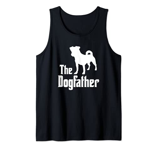 The Dogfather - funny dog gift, funny Jack Russell Terrier Tank Top, Black
