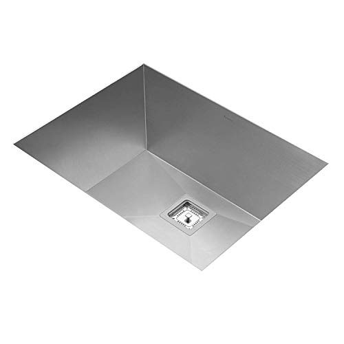 KRAUS Pax 24-inch 18 Gauge Undermount Single Bowl Stainless Steel Laundry and Utility Sink, KHU24L - image 2