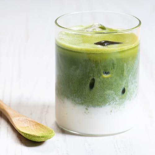 Teafy Organic Matcha Green Tea Powder Ceremonial Quality 50g Authentic Japanese Origin from Shizuoka, Japan, JAS and USDA Certified, Organic, for Cooking, Baking, Smoothies, Lattes,