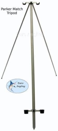 Parker Angling 6ft Match Fishing Tripod Rod Rest with Double U-Heads and Double Cups
