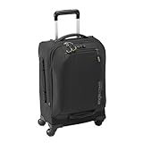 eagle creek Expanse 4-Wheel 21.5' International Carry-On Luggage - Four-Wheel Carry-On Luggage for Easy Travel - Lockable Zippers - Expandable Main Compartment - Telescoping Handles - Midnight Black