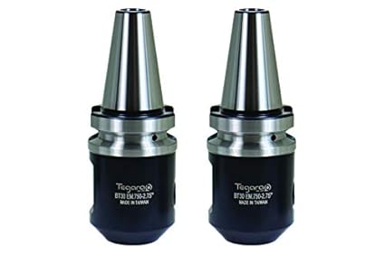 Tegara 3/4 x 2.75 inch BT30 End Mill Tool Holder 2 pcs 202-7541-2 P[