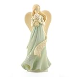Enesco Foundations Irish Angel Figurine, 7.68-Inch