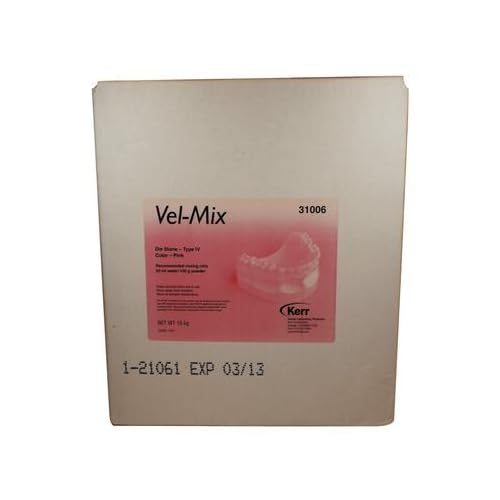 Kerr Dental 31006 Velmix Die Stone Classic Pink 33lb