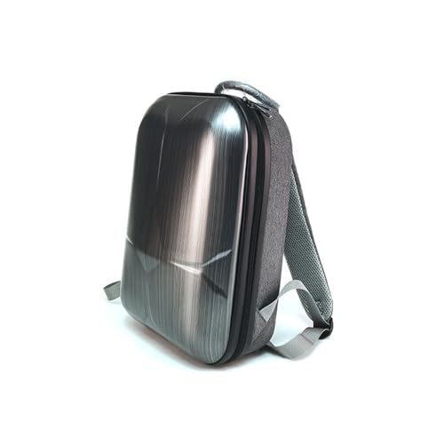 Bolsa de viaje rígida de plata con hélices para almacenamiento protector 5