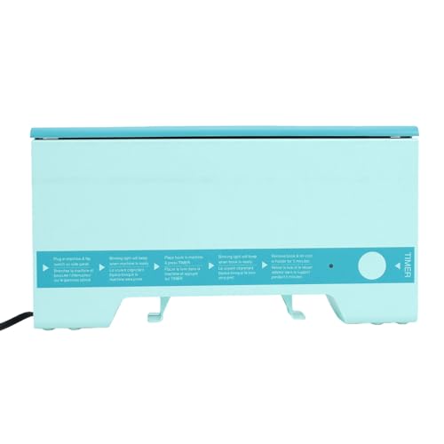 LICAEVEY Thermal Hot Melt Book Binder with Fast Heating for Office School Home Blue for Reports, Manuals, Papers, 280 Sheets Capacity A4 A5 (US Plug 110V)