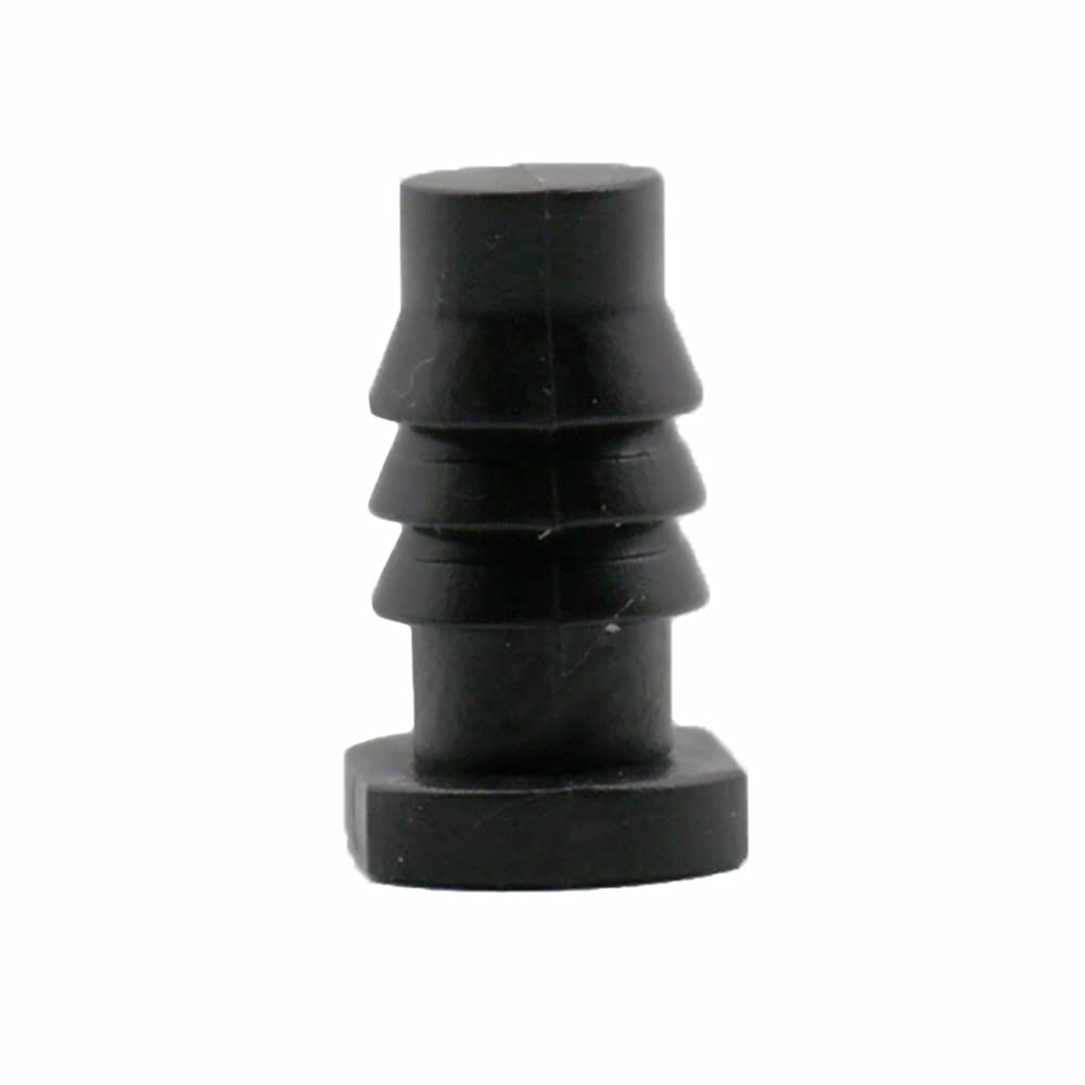 Adaptador de conector de manguera 800 PCS 8mm Manguera de la manguera Tapas de extremo de púas con conector de manguera de jardín Micro Irrigation Tube Fittings Uso de goteo (Diameter : 8mm)