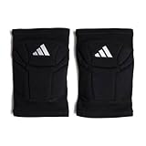 Adidas Unisex-Adult Elite Volleyball Kneepads, Black/White, Large