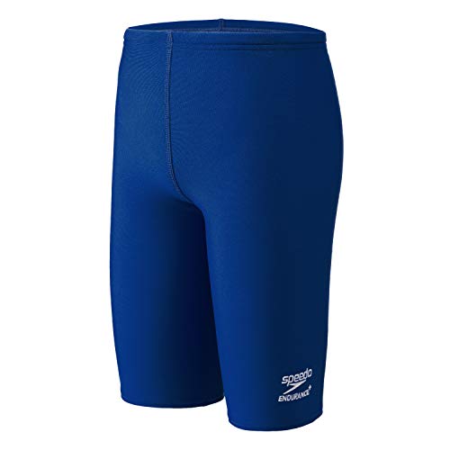 Speedo Boy's Swimsuit Jammer Endurance+ Solid USA Youth Navy, 26