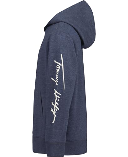 Tommy Hilfiger Boys' Long Sleeve Fleece Pull-Over Hoodie2