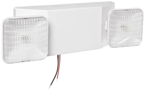 Morris 73120 White Low Profile Emergency Lt Emergency Light Fixture