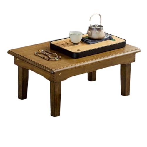 Mesa de centro de madera plegable 27cm apta para interior y exterior 2