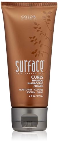 SURFACE Hair - Curls Moisturizing Shampoo Defines Adds Shine and Provides Frizz Free Style Longevity -2 fl oz