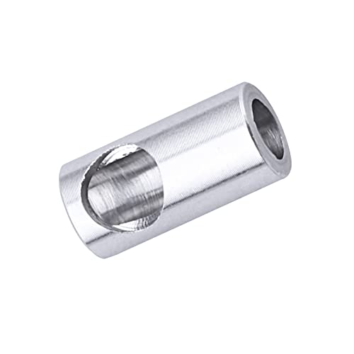 Crazyhobby Metal 1/8 Inch 3.17Mm To 5Mm Shaft Adapter Coupling Coupler Motor Axle Change-Over Sleeve For Rc Motor 540 550 3650 Pinion Gears, Set Of 3 #TOP3