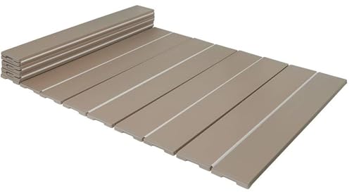 【Amazon.co.jp限定】 ミエ産業 コンパクト 折りたたみ式風呂ふた 製品サイズ 70×81cm モカ M8_MO Ag+銀イオン抗菌加工 防カビ加工 防汚加工