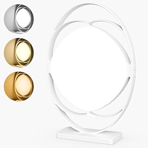 Wopigh Daglichtlamp, lichttherapielamp 10.000 Lux daglicht met 3 lichtkleuren, 4 timers, 5 instelbare lichtintensiteiten en geheugenfunctie,