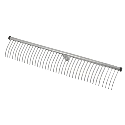 Rekord Rasenrechen (Stahl, pulverbeschichtet) - Arbeitsbreite: 70 cm - ohne Stiel, Laubrechen, Bügelrechen, Rechen, Harke, Gartenwerkzeug, Rake, Gartenrechen, Heurechen
