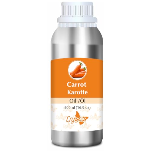 Crysalis Aceite de zanahoria (Daucus carota) – 500 ml/16,9 Fl oz