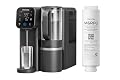 Waterdrop M6CG Countertop Reverse Osmosis System Bundle with M6RFG Replacement Filter, Hot & Cold RO Water Filter, 8-Stage Mineralization, NSF/ANSI 58 & 372 Certified, 3:1 Pure to Drain