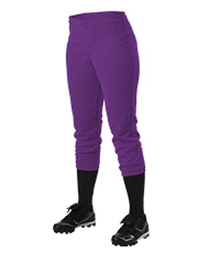 Alleson Girls Knicker Fastpitch Pant Purple S 605PLWY 605PLWY-PU-S