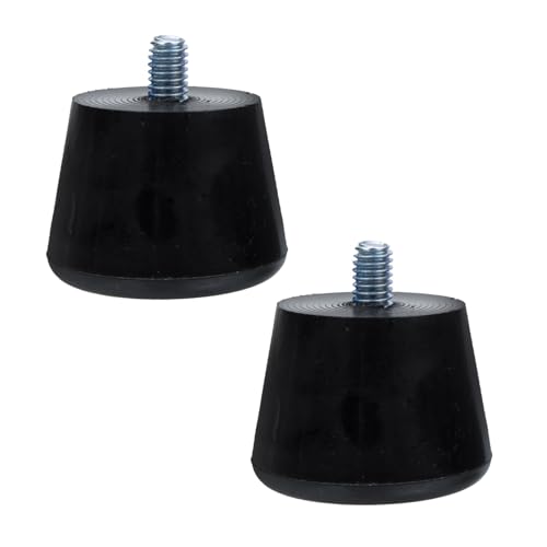 NAMOARLY 1Set Roller Skate Brake Stoppers Wear Resistant Replacement Toe Stoppers for Roller Skates Supplies Height Easy to Install Durable Rubber Material