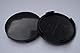 Pannenklöpper N 32 schwarz Nabenkappen Felgendeckel 64 mm Rial Alutec 4 St.