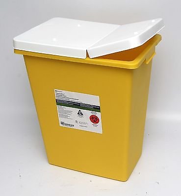 10 Covidien Sharpsafety 8985 8 gall Medical chemotherapy waist Sharp contaners