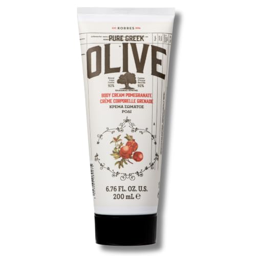 KORRES Olive & Pomegranate Moisturising Body Milk Dermatologically Tested Vegan 200ml