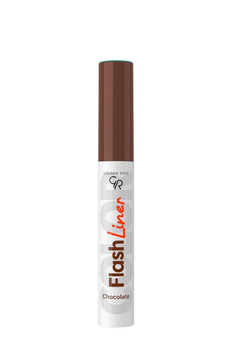 Golden Rose Flash Liner Colored Eyeliner - 111 Chocolate - Renkli Likit Eyeliner