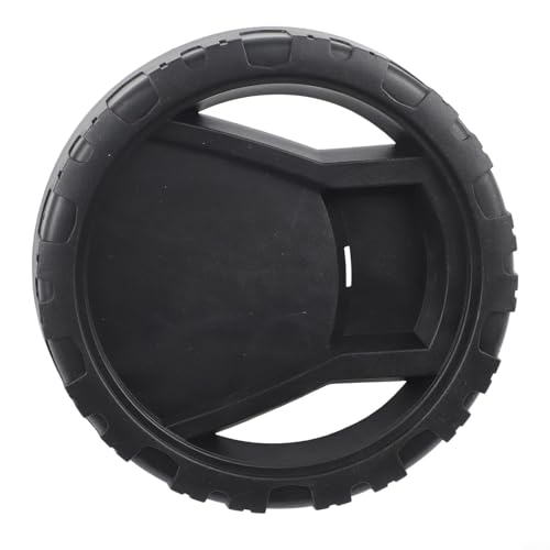Rueda de repuesto para lavadora a presión Karcher K2 K3, montaje de neumáticos de lado derecho de 160 mm, actualización de ruedas negras para carrito de limpieza de jardín con funcionamiento