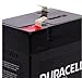 DURACELL SLA6-5F Ultra DURA6-5F 6V 5AH General Purpose AGM Sealed Lead Acid (SLA) Battery with F1 Terminals - Each