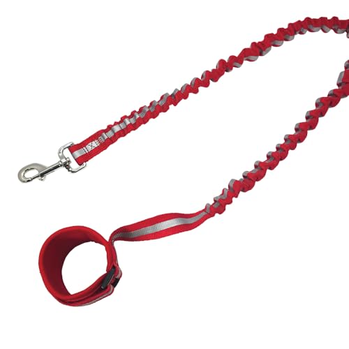 Nobby Joggingleine Elastic rot L: 100/150 cm, B: 25 mm