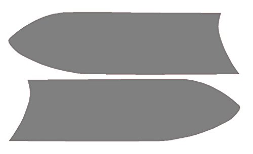 SlickMod Precut Vinyl Tint Cover for 2015-2020 Dodge Charger Headlights (35% Light Smoke)