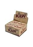 Productos de humo. 21x Filtros / Boquillas de cartón pre enrolladas Tips Classic RAW (60x15mm)