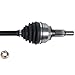 Detroit Axle - 4WD Front CV Axle for 2006-2010 Hummer H3, 2009-2010 Hummer H3T, 2007 2008 CV Axle Shaft Assembly Replacement
