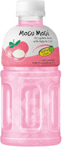 Image of Mogu Mogu Juice - Lychee, 300ml Bottle